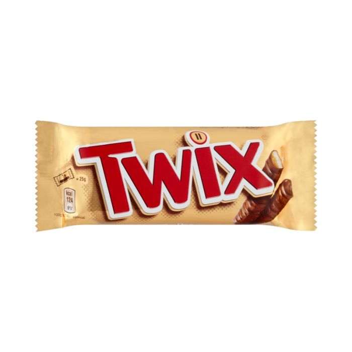 Twix Bar 2 X 25G