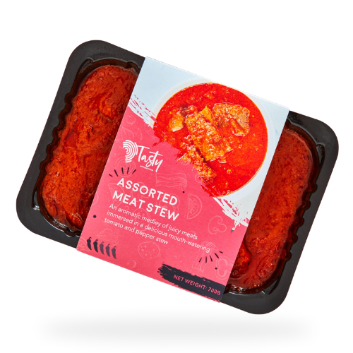 Tasty Assorted Meat Stew
