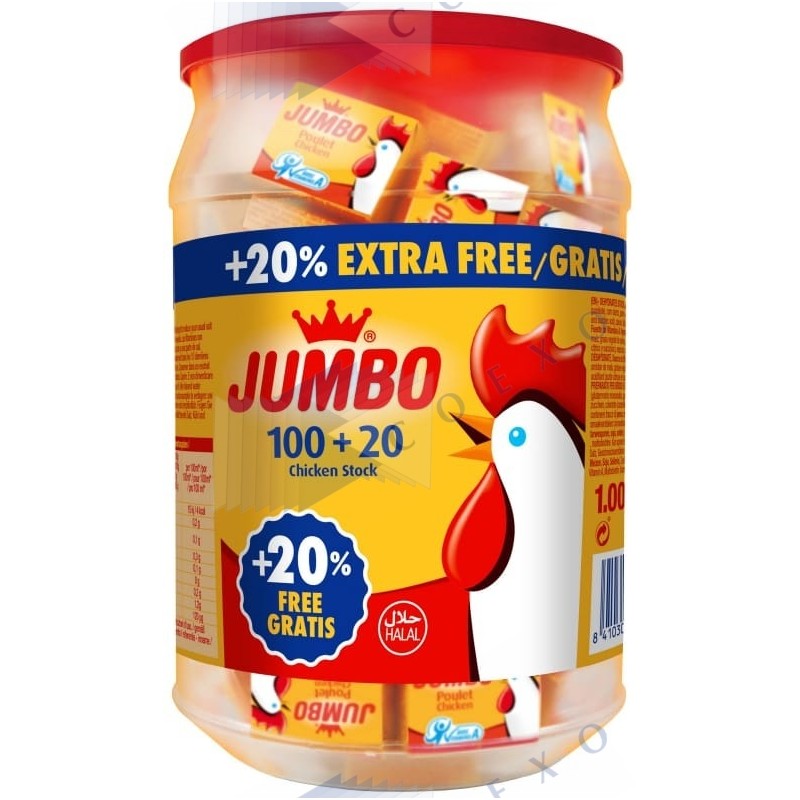 Jumbo Seasoning Cubes 100 + 20
