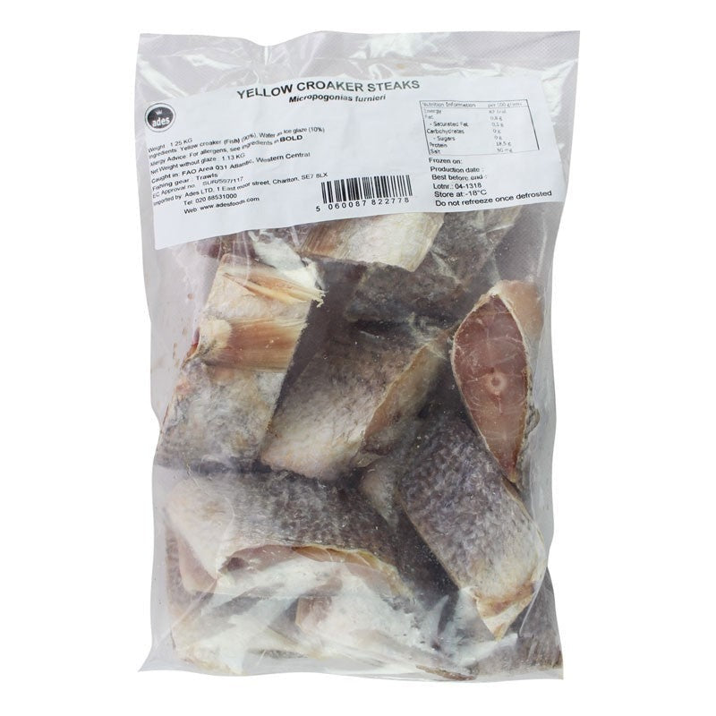 Yellow Croaker Steaks 7-10Cm 1Kg