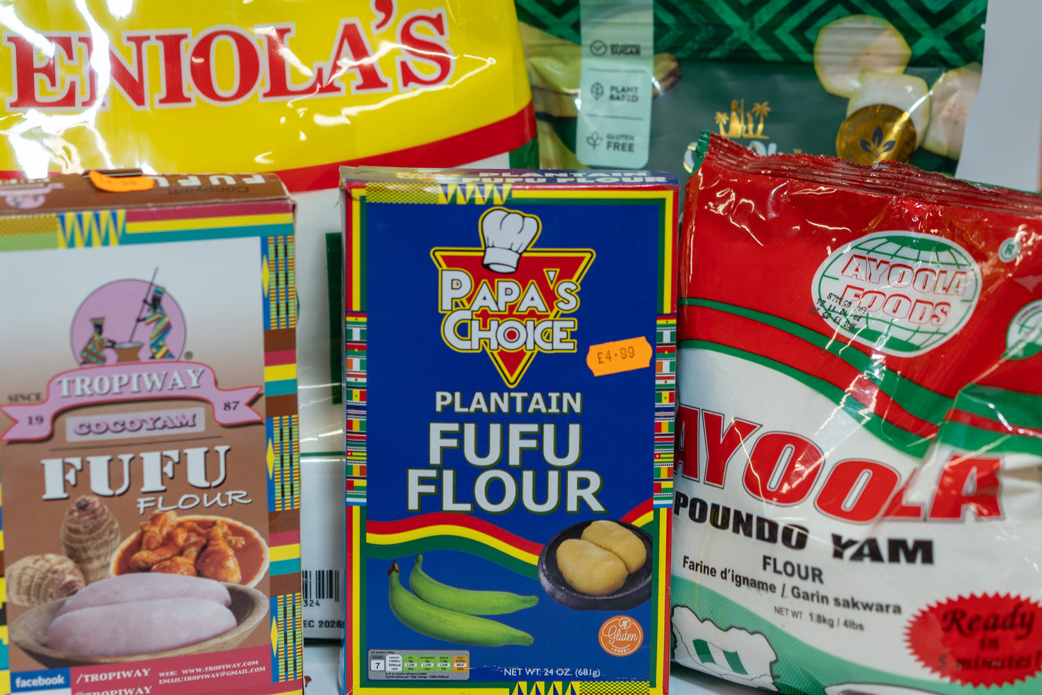Fufu Flour & Poundo Mix