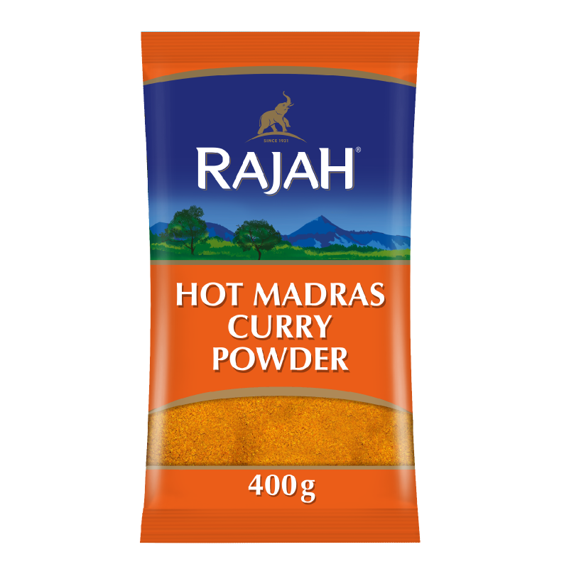 Rajah Hot Madras Curry Powder 400G