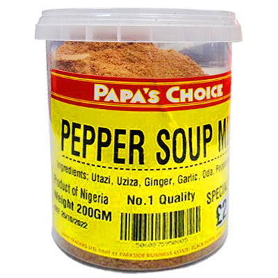 Papa's Choice Pepper Soup 200G Jar