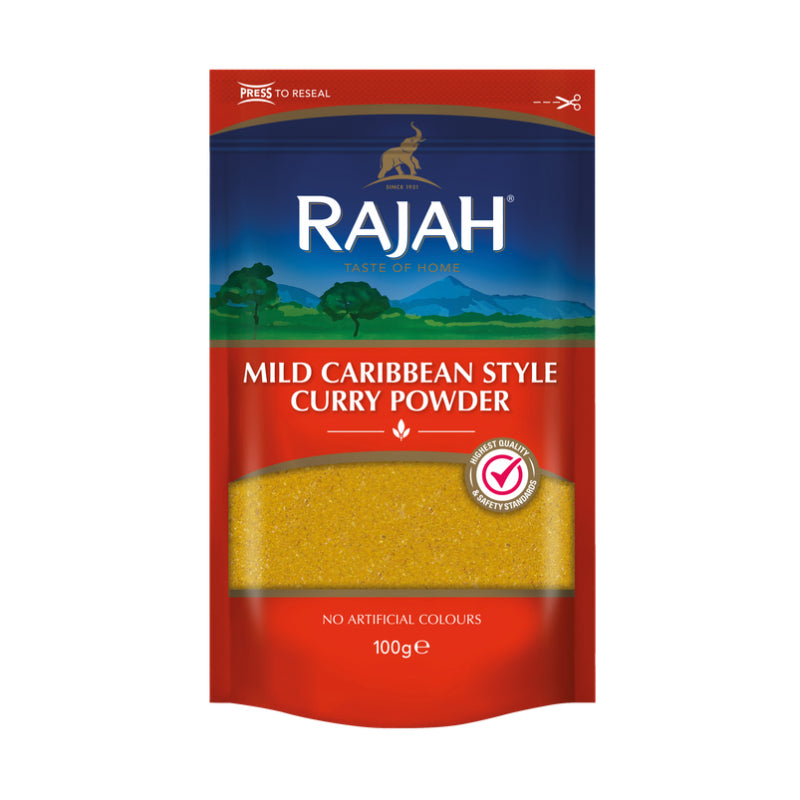 Rajah Mild Caribbean Curry Powder 100G