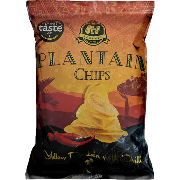 Olu Olu Yellow Plantain Chip With Chilli