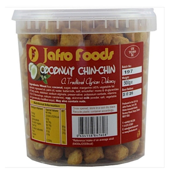 Jafro Foods Coconut Chin Chin 900G