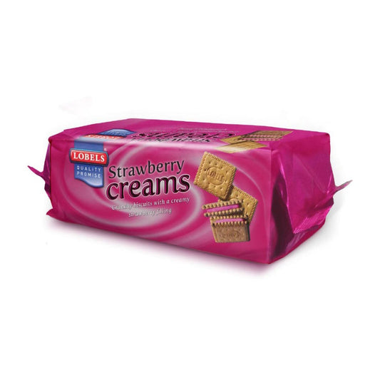 Lobels Strawberry Creams 150G