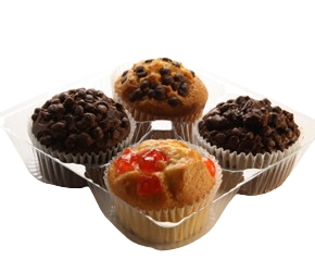 Perfection 4 Assorted Muffins