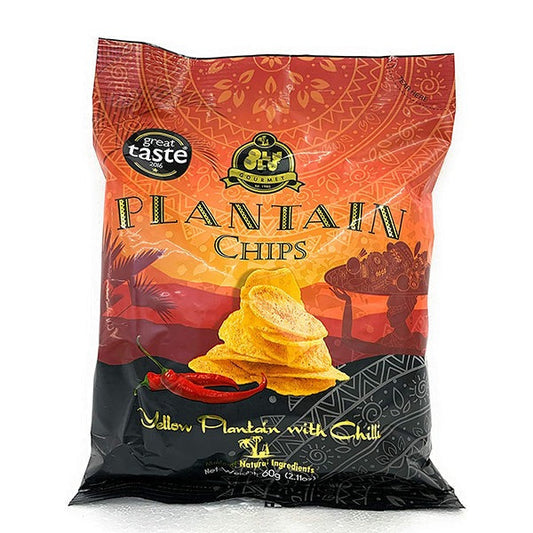 Olu Olu Plantain Crisps Chilli 60G