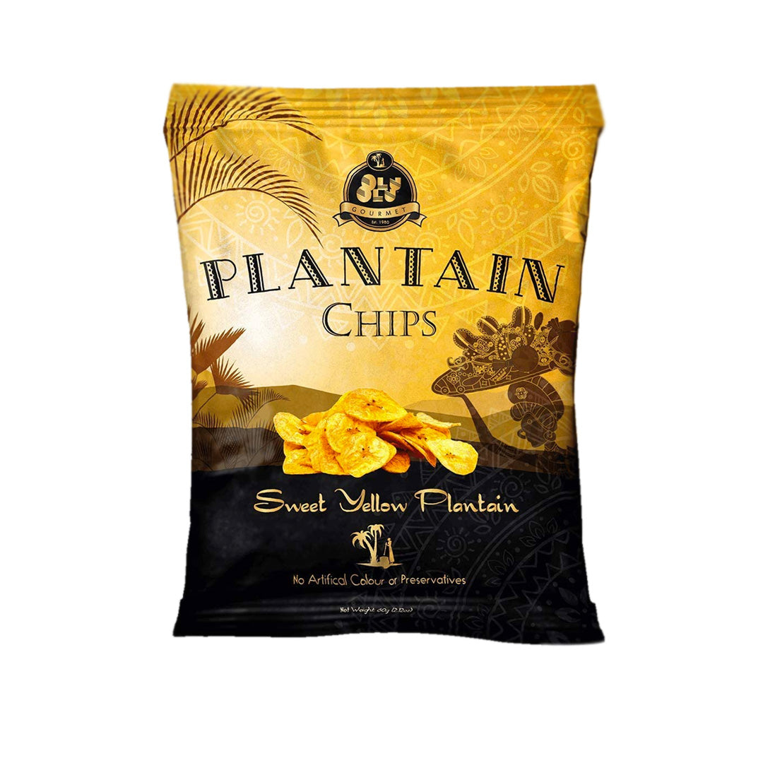 Olu Olu Plantain Crisps Sweet 60G