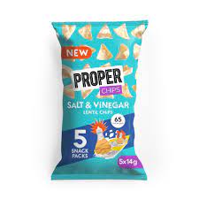 Proper Chips Salt Vinegar 14G