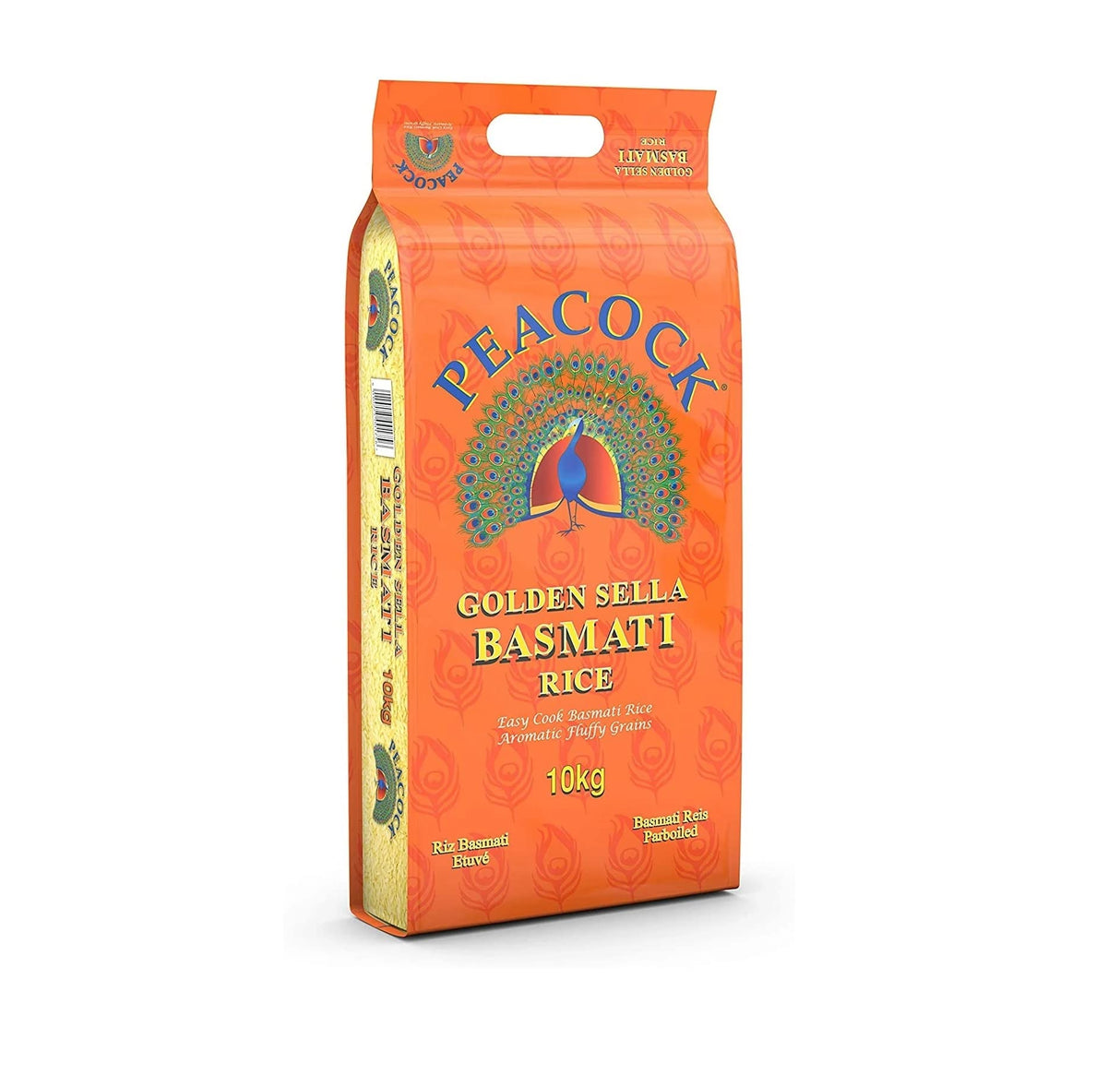 Peacock Golden Sella Rice 10Kg