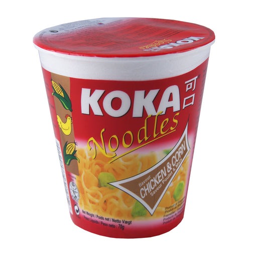 Koka Cup Chicken Corn 70G