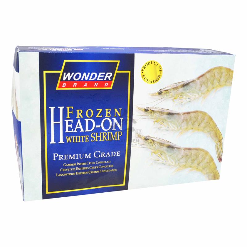 Wonder Frozen Head On Shrimp