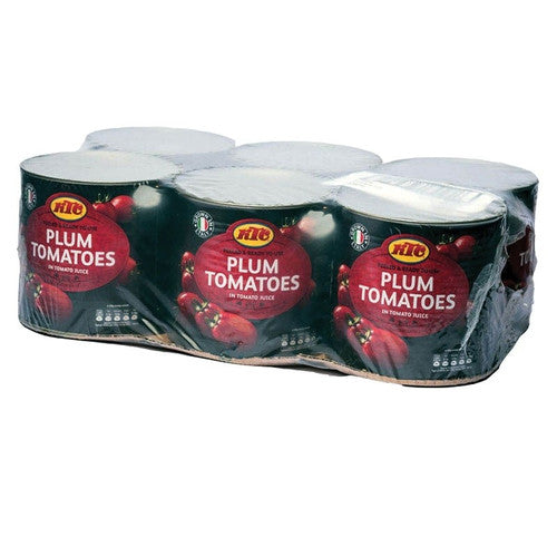 KTC Plum Tomtoes 6 X 2.5Kg