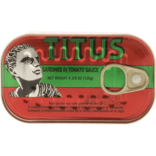 Titus Tomato Sardines 125G X 3