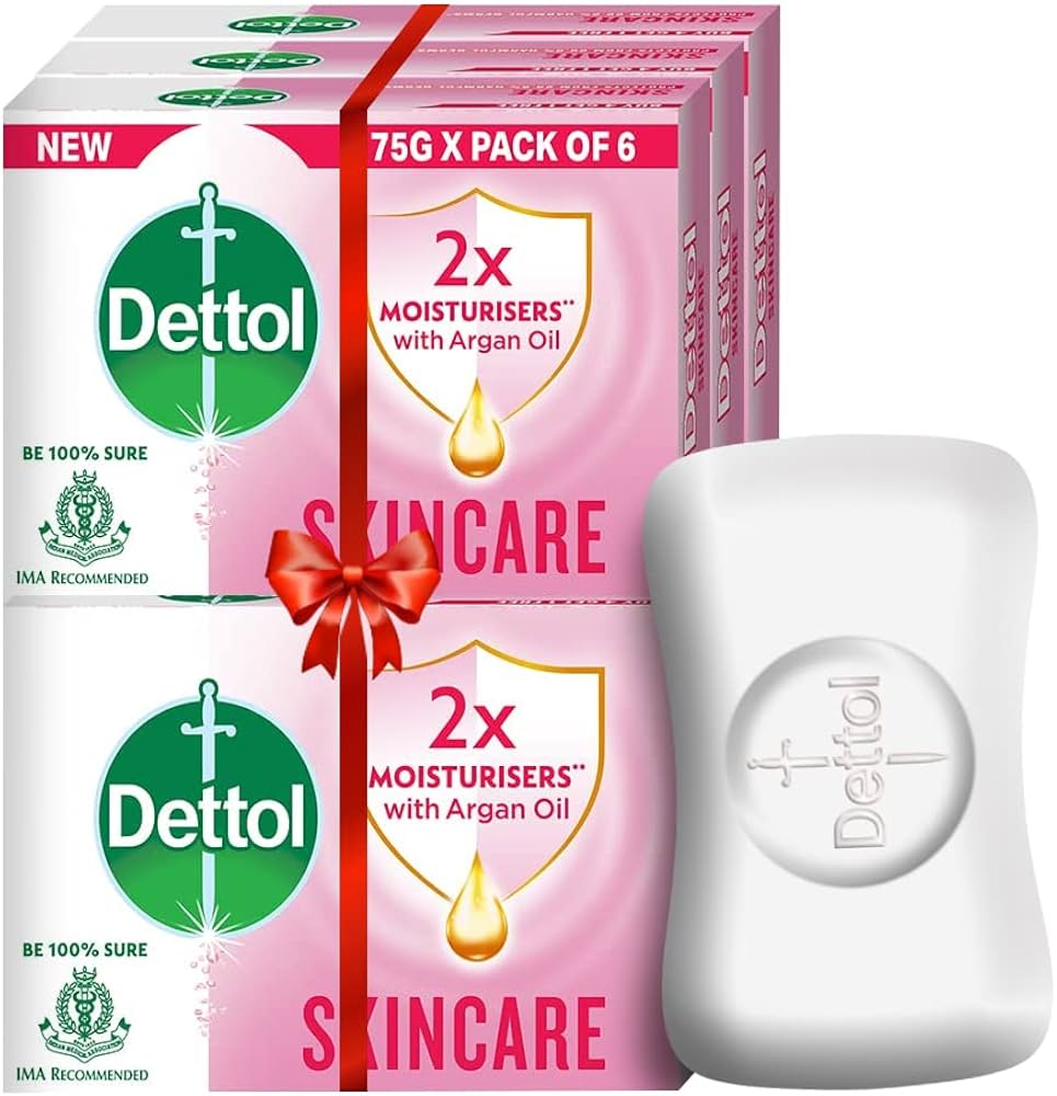 Dettol Skincare Soap 6X75G