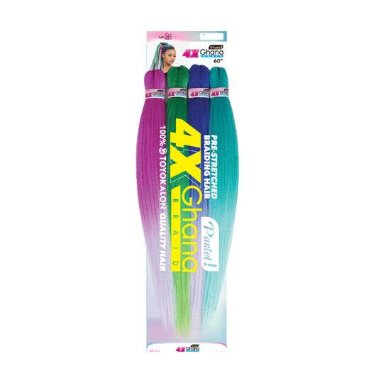 4X Ghana Braid 60 1 39T