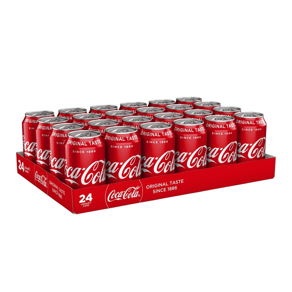 Coke Original Can 330Ml X 24 Carton