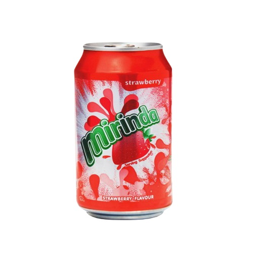 Mirinda Strawberry Cans 330Ml X 24 Cart