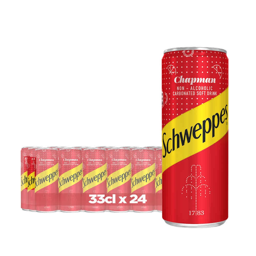 Schweppes Chapman 33Cl X 24 Carton