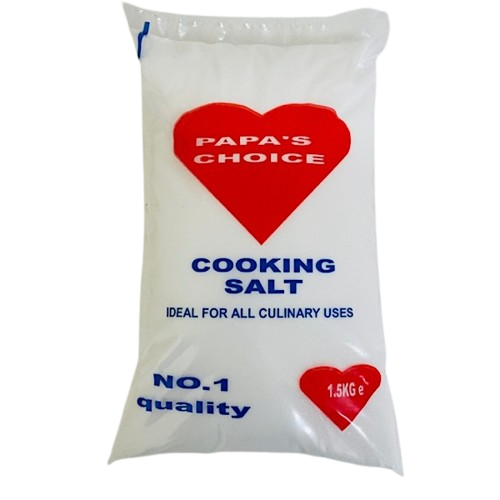 Papa's Choice Cooking Salt 1.5Kg