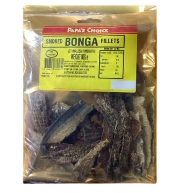 Papaâ€™s Choice Smoked Bonga Fish 80G