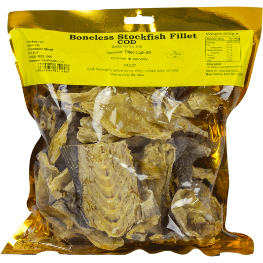 Ades Boneless Stockfish Fillet 350G