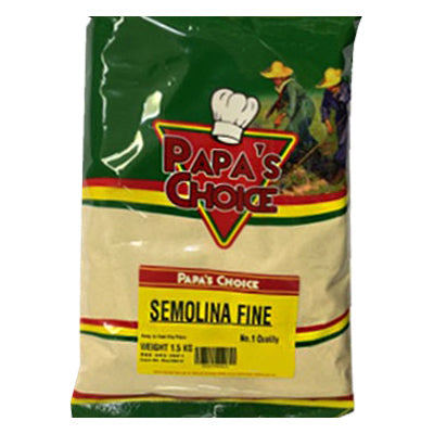 Papaâ€™s Choice Semolina Fine 1.5Kg