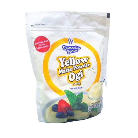 Graceco Yellow Maize Powder Ogi 500G
