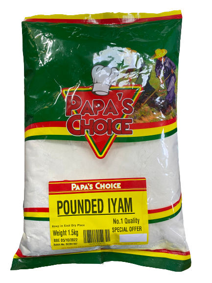 Papaâ€™s Choice Pounded Yam 1.5Kg