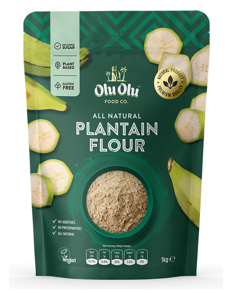 Olu Olu Plantain Flour 1Kg