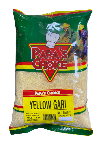 Papaâ€™s Choice Yellow Gari 8Kg