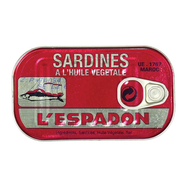 Lespadon Veg Oil Sardines 125G