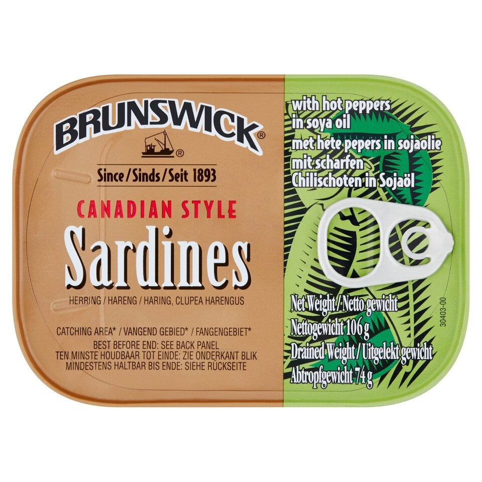 Bw Sardines Hot Pepper 106G
