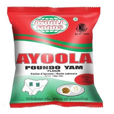 Ayoola Foods Poundo Yam 1.8Kg