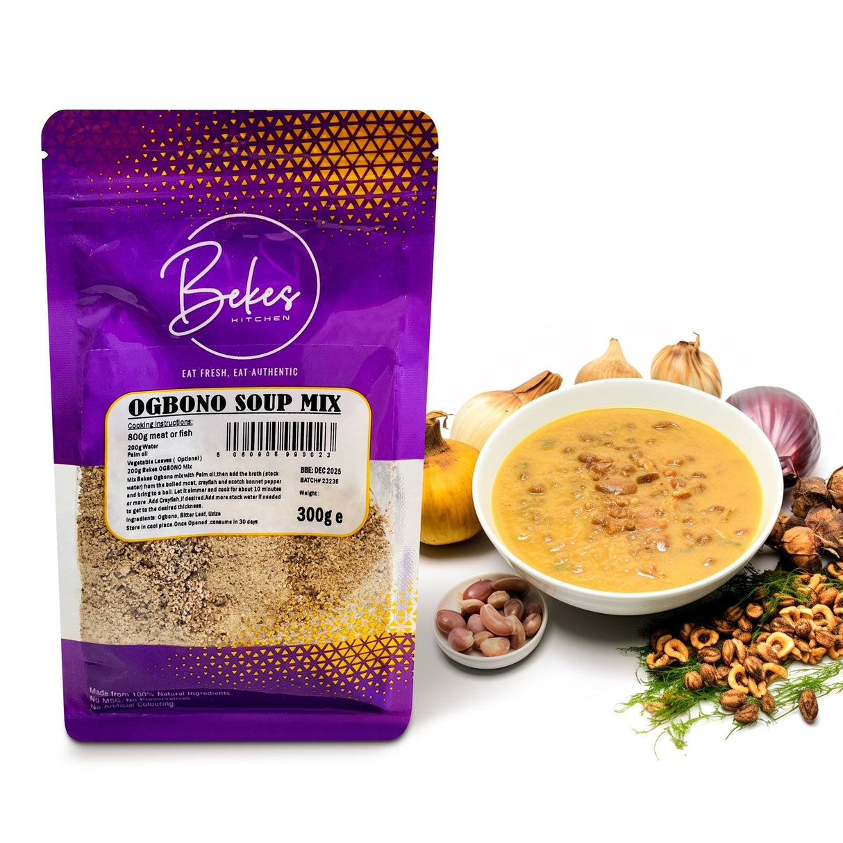 Bekes Kitchen Ogbono Soup Mix 300G