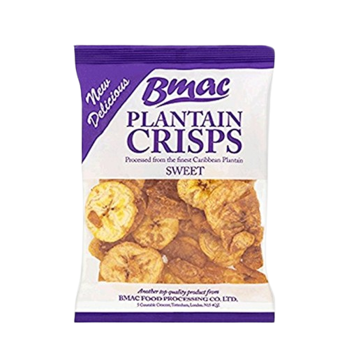 Bmac Plantain Crisps Sweet 60G