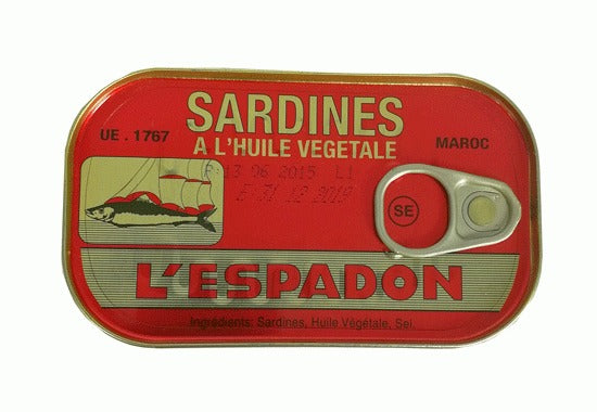 L Espadon Sardines 125Ml