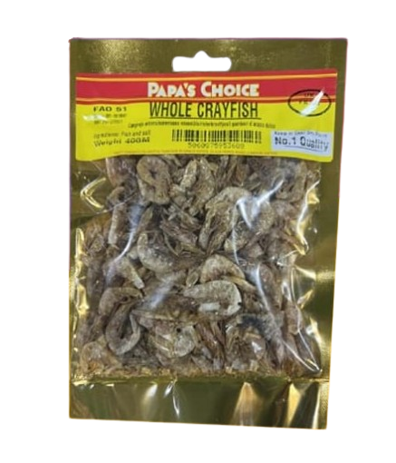 Papa's Choice Whole Cray Fish 70G