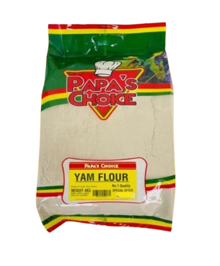 Papa's Choice Yam Flour 4Kg