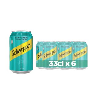 Schweppes Bitter Lemon 6 X 33Cl