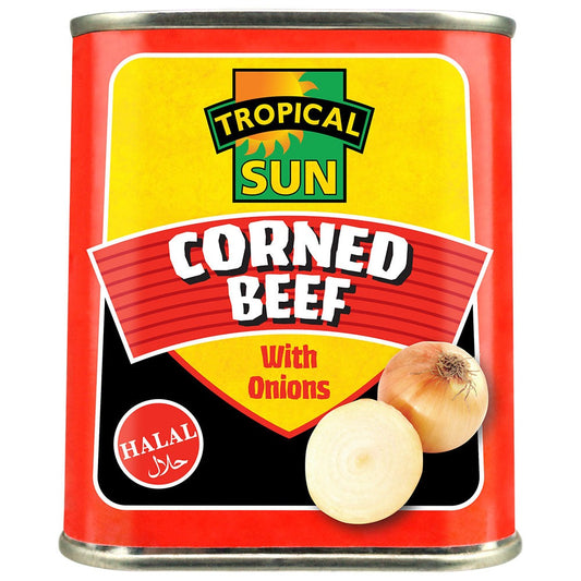 Tropical Sun Corned Beef With Onions 340G
