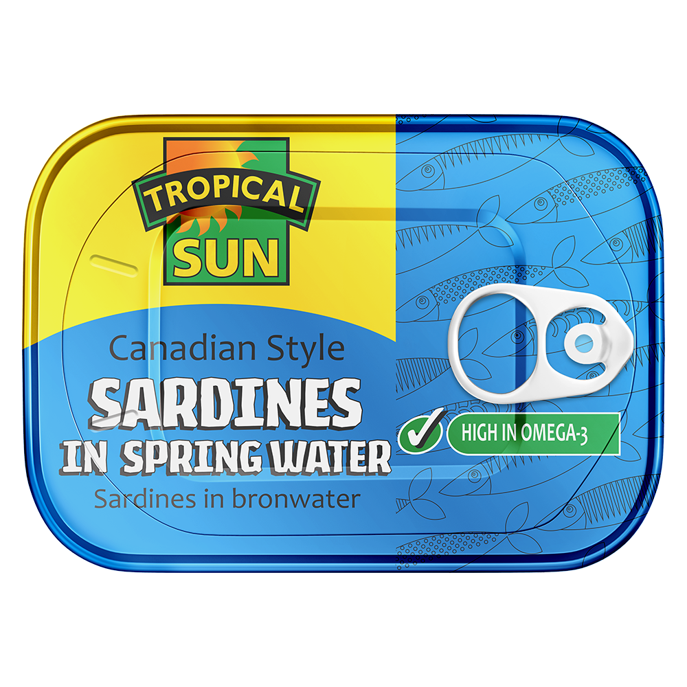 Tropical Sun Sardines Spring Water 106G