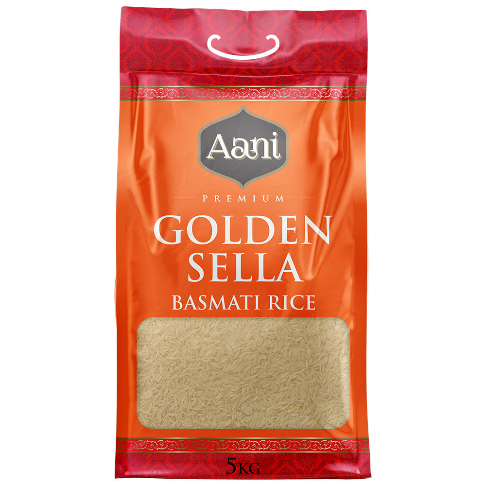 Aani Premium Golden Sella Rice 5Kg
